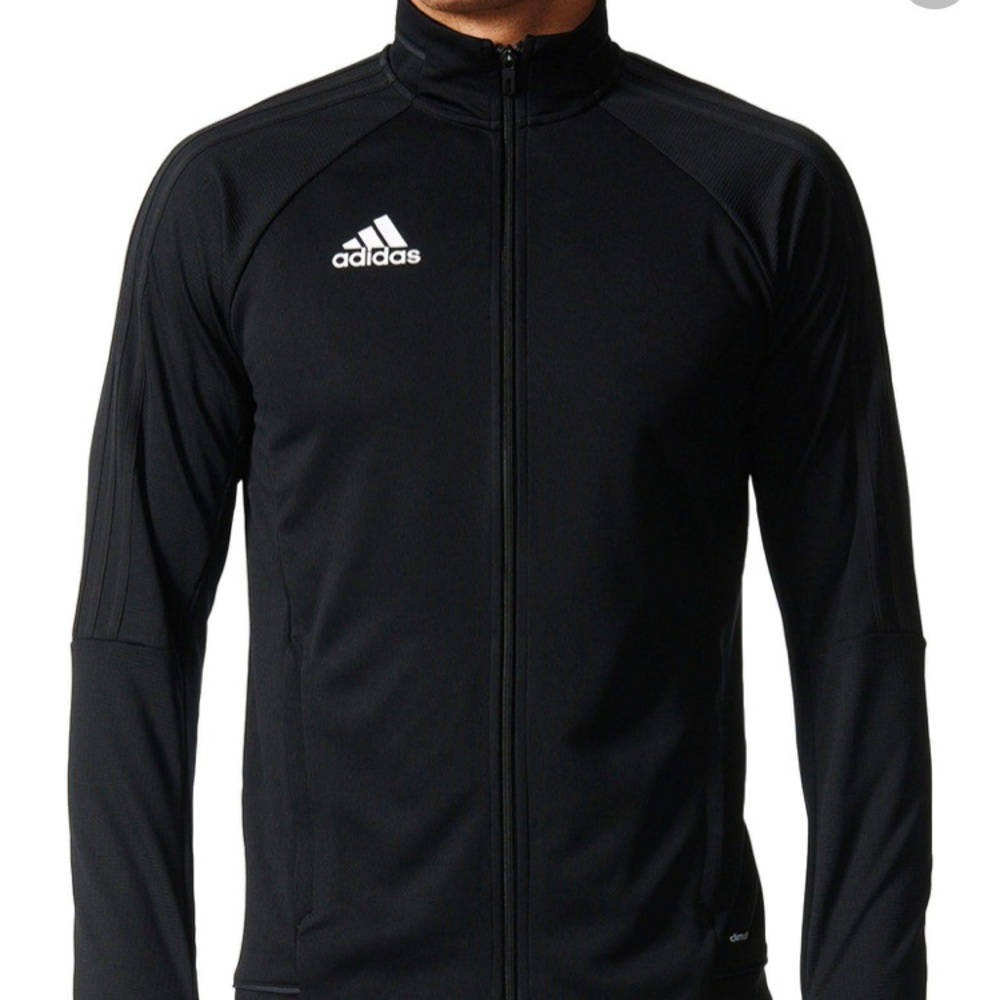 NWT Adidas Black Trio17 Training Jacket BJ9294-M